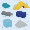SEVOBAL Baby Activity Gyms 11-Piece Foam Climbing Blocks Play Set for Toddlers 1-3 Years Old, Multicolored, 19.8"*19.8"*9.8" - 2 of 4