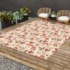 Dash and Ash Woodland Friends Outdoor Rug - Deny Designs - 3 of 4