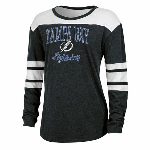 NHL Tampa Bay Lightning Women's Long Sleeve Fashion T-Shirt - 1 of 3