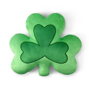 St. Patrick's Shamrock Pillow - Bullseye's Playground™ - 1 of 3