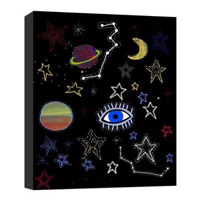 11" x 14" Mistic Space I Decorative Wall Art - PTM Images