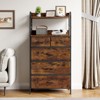 5 Dresser Drawers for Bedroom with Shelves, Dressers & Chest of Drawer for Hallway - 3 of 4