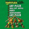 Men's Teenage Mutant Ninja Turtles To-Do List Eat Pizza T-Shirt - 2 of 3