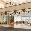 Northlight 6' Shiny and Matte Traditional Colors Shatterproof Ball Christmas Swag - 4 of 4