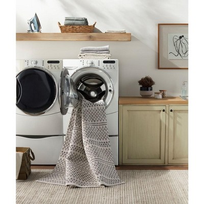 Aarau 8' x 10' Silver Gray Wool and Cotton Washable Rug