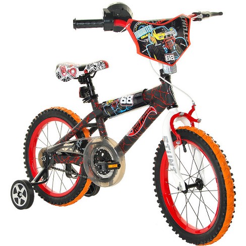 Hot Wheels 16 Kids Bike Black red Target