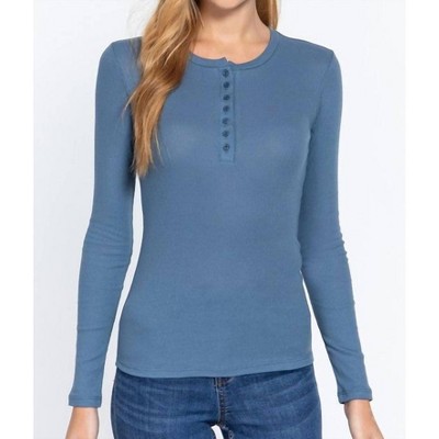 Women's Cheryl Henley Top - Active Basic