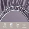 Nestl 4 Piece Bed Sheet Set, Deep Pocket Extra Soft Microfiber Sheets - 4 of 4