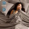 4 Piece Sheet Set - Ultra Soft, Double Brushed, Easy Care - Bare Home - 4 of 4