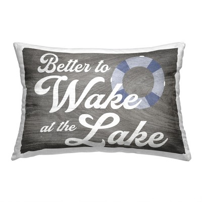 Stupell Industries Rustic Wake at Lake, 14 x 20