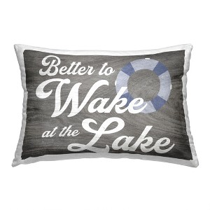 Stupell Industries Rustic Wake at Lake, 14 x 20 - 1 of 3
