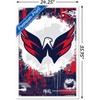 Trends International NHL Washington Capitals - Maximalist Logo 23 Framed Wall Poster Prints - 3 of 4