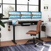 Tangkula 63" x 24" Standing Desk with Drawers Electric Stand-up Desk with Monitor Stand - 2 of 4