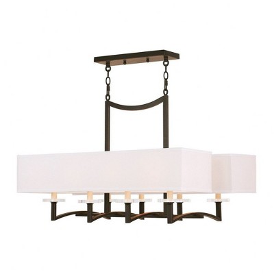 Livex Lighting Woodland Park 8 - Light Chandelier in  Olde Bronze