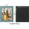 Americanflat 11x14 Rustic Picture Frame in Turquoise Blue with Textured Wood and Polished Glass - Horizontal and Vertical Formats - 2 of 4