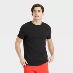 Men's Supima Cotton T-Shirt - All in Motion™ Black XXL