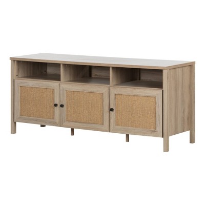 Balka TV Stand for TVs up to 65" Rustic Oak - South Shore