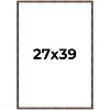 PosterPalooza | 27x39 Bamboo Picture Frame, UV Acrylic, 4 Finishes - Brown, Black, Gold, and Natural - 2 of 4