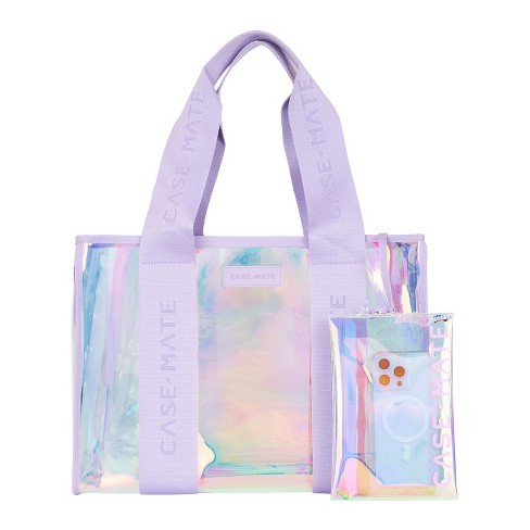 Iridescent clear bag online