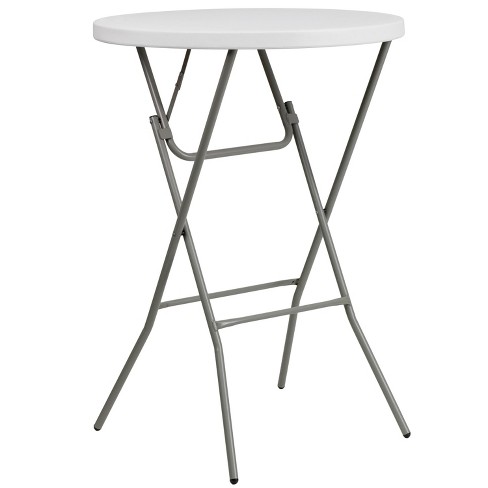 Flash Furniture Table carrée pliante en plastique de 2,81 pieds