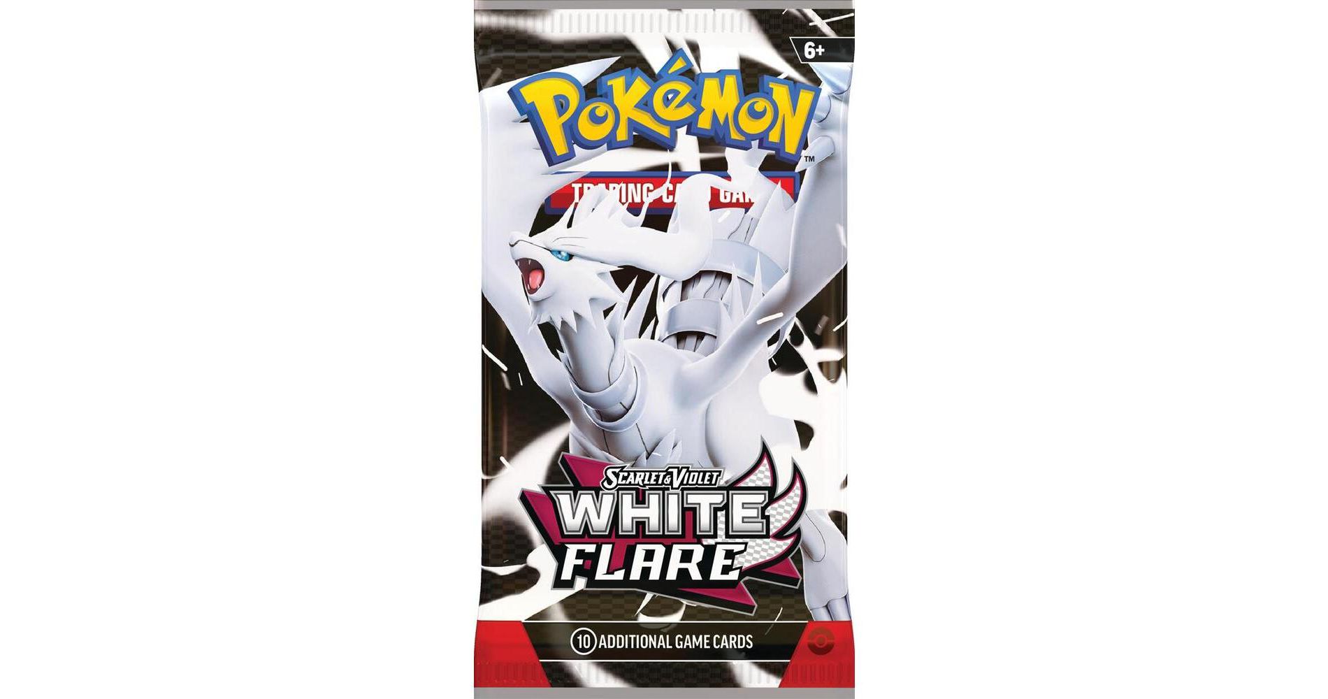 Pokemon Card Game White Flare Booster Pack - 10 Cards