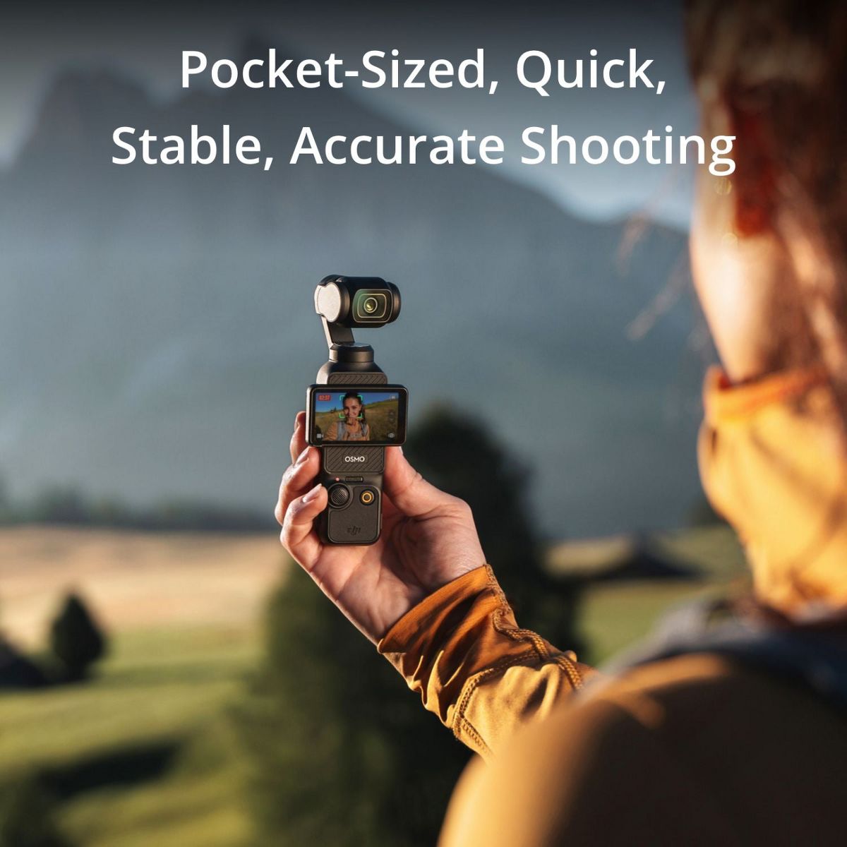 DJI Osmo Pocket 3 4K 120fps Handheld 3-Axis Gimbal Stabilizer Camera with Memory Card & Accessories - thumbnail 6