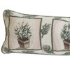 C&F Home 8" x 20" Herb And Leaf Needlepoint Throw Pillow - 2 of 4