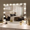 HOMLUX Adjustable LED Vanity Mirror - 10X Magnification, Detachable Base & Hanging Setting, Smart Touch - 4 of 4