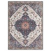 5x7 Ft Machine Washable Area Rug, Non Slip Non-Shedding Vintage Rug - 4 of 4