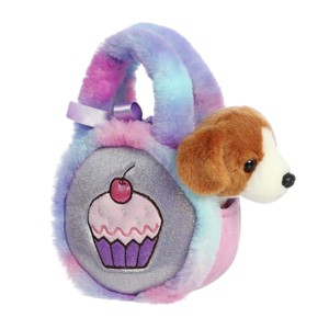 Aurora Small Cupcake Pop Purple Fancy Pals Fashionable Stuffed Animal 6" - 1 of 4