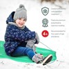 Slippery Racer Downhill Xtreme Adults and Kids Toboggan Snow Sled. - 4 of 4
