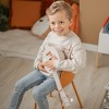 Label Label:  Wooden Banjo Toy - Tan, Dragonfly Design, Kids Ages 3+ - 2 of 4