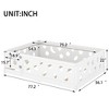 Okak Twin/Full Size Floor Bed Frame Solid Wood Bed with Safety Rails, Low Profile Design for Child Bedroom, Kids Playroom - 4 of 4