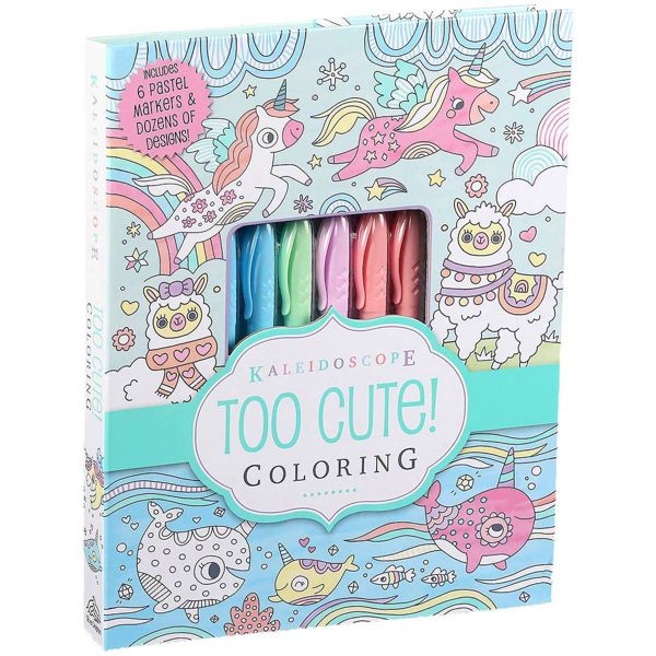 Coloring Book + Markers
