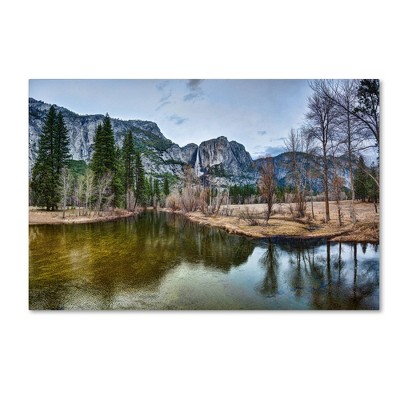 22" x 32" Yosemite National Park - California-III by David Ayash - Trademark Fine Art