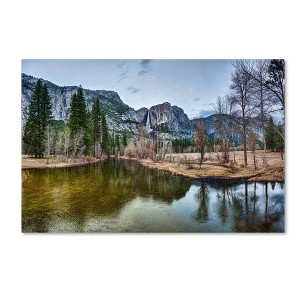 22" x 32" Yosemite National Park - California-III by David Ayash - Trademark Fine Art: Contemporary Canvas, Mid-Century Decor - 1 of 4