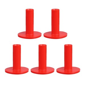 Unique Bargains Stability Soft Practice Training Rubber Cover Golf Tees 5 Pcs - 1 of 4