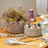 Sullivans Mini Wisteria 1/2 Orb Decorative Filler 5.5"H Purple - 4 of 4