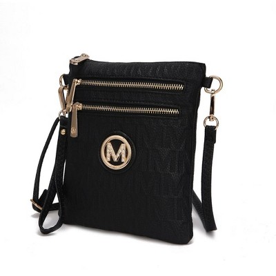 MKF Collection Andrea Milan M Signature Crossbody Bag by Mia K