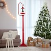 Tangkula 68" Christmas Street Lamp Sound-activated Spinning Street Light Decoration - 3 of 4