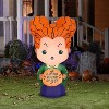 Gemmy 3.5 ft Airblown® Blowup Inflatable Hocus Pocus Winifred Sanderson Outdoor Decoration - Orange - 3 of 3