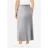 Woman Within Plus Size Petite Sport Knit Side-Slit Skirt - 3 of 4