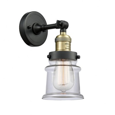 Canton - 1 Light Wall Sconce In Industrial Style-11 Inches Tall and 5.25 Inches Wide