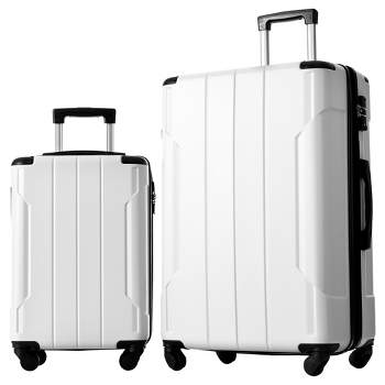 3/2/1pc Luggage Sets, Expandable Hardside Spinner Lightweight Suitcase with TSA Lock 20''/24''/28'' 4M -ModernLuxe