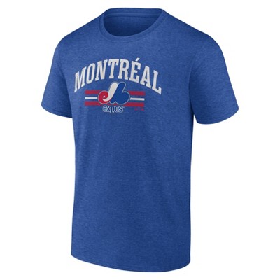 MLB Washington Nationals Men's Bi-Blend Short Sleeve T-Shirt