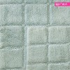 Plush and Absorbent Non-Slip Cotton Checkered 2-Piece Bath Rug Set by Blue Nile Mills - 3 of 4