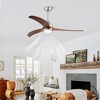 Bella Depot Farmhouse Wood Ceiling Fan with Light and Remote - 3 of 4