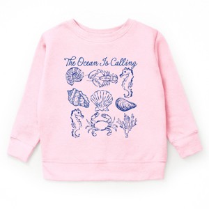 The Juniper Shop The Ocean Is Calling Collage Youth Sweatshirt - 1 of 3