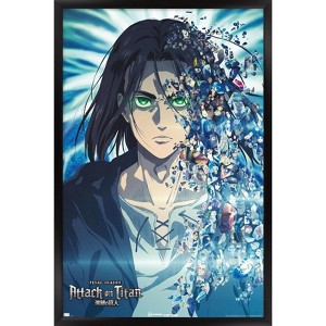Trends International Attack on Titan: The Final Season - Fragments Framed Wall Poster Prints - 1 of 4