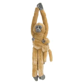 Wild Republic - Hanging Monkey, Mono de Peluche gibón con Manos Blancas, 51  cm (15258) & Wild Republic - Hanging Monkey Peluche Langur, mamá y bebé, 51  cm (15262) : : Juguetes y juegos